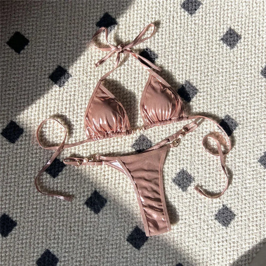 Mini Thong Bikini Set